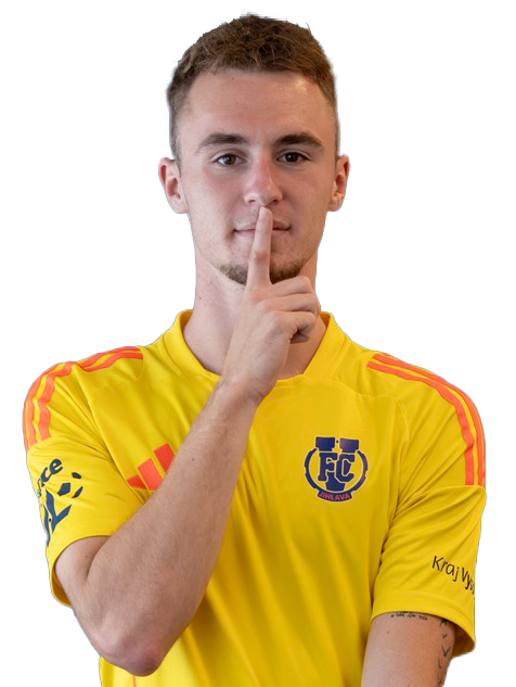 Český obránce Dominik Farka